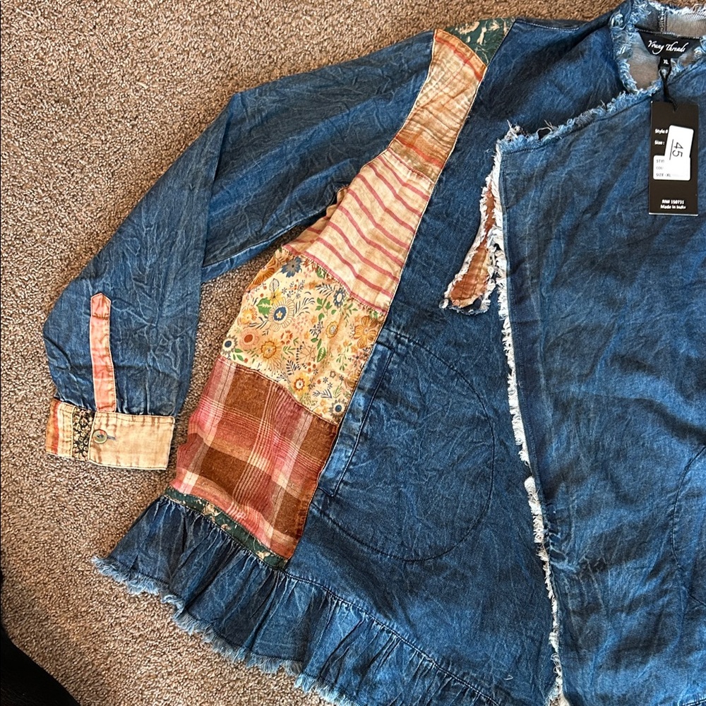 Patchwork Denim Jacket